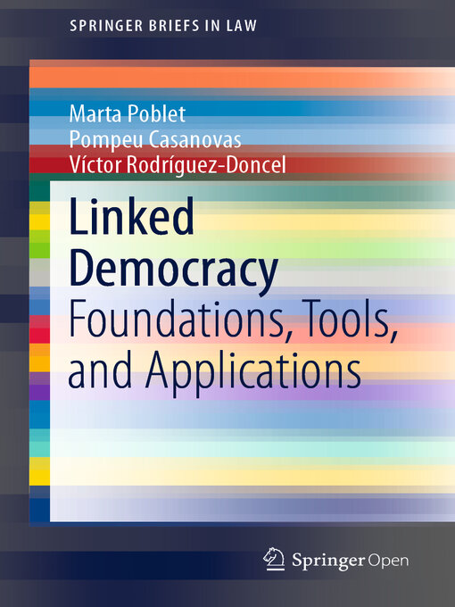 Title details for Linked Democracy by Marta Poblet - Available